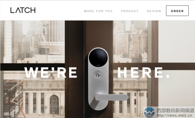 帶攝像頭的智能門鎖問世!latch公司收購品牌域名latch.com!