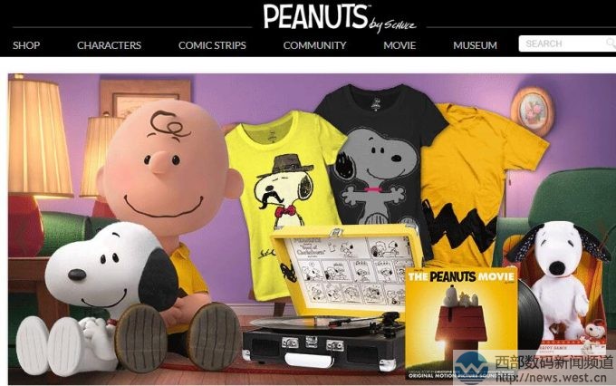 ���ͯӰҕ��������ُ������������������Peanuts.com��Snoopy.com�ȶ�ö��Ʒ����