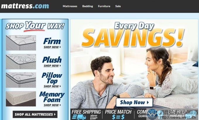 終端賣米成風?美國寢具零售巨頭疑似出售域名sleep.com